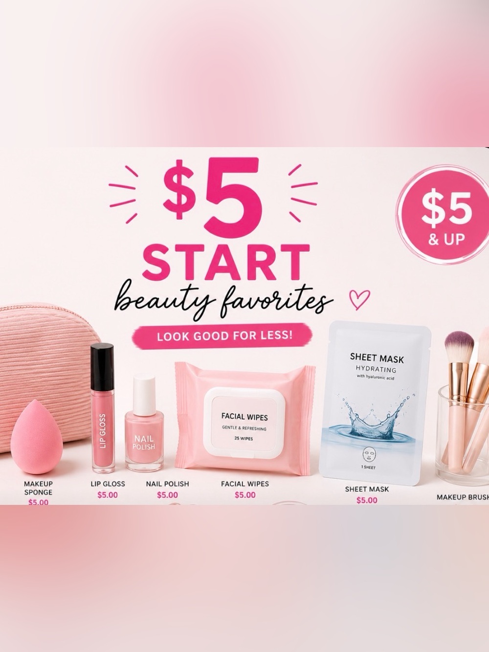 Live Show- $5 Start Unlisted Items